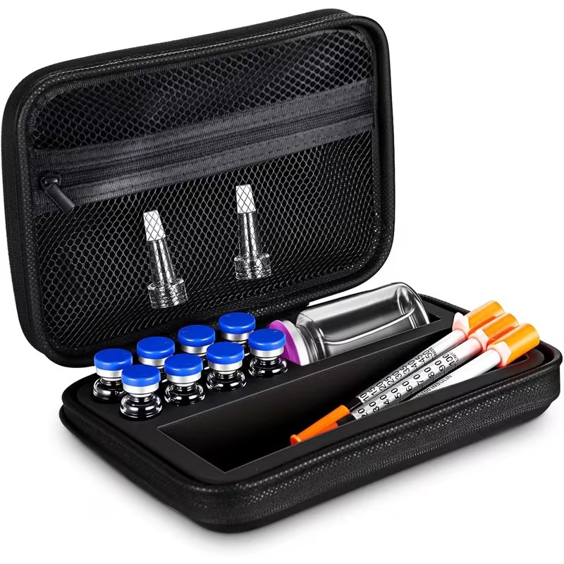 Medication Vial Organizer Case